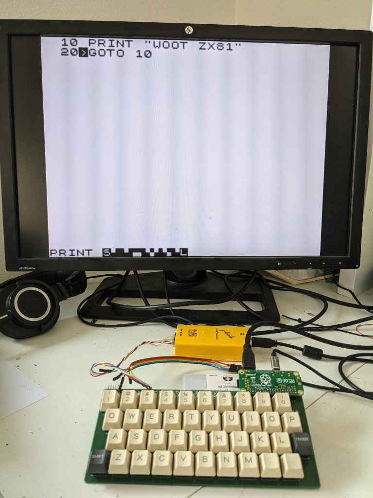 Board running an emulator